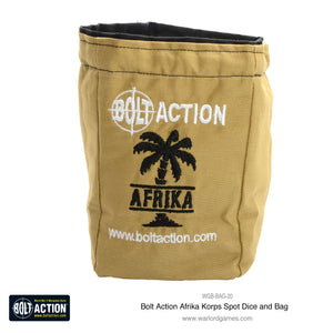 Bolt Action Afrika Korps Army Dice Bag 20% Off