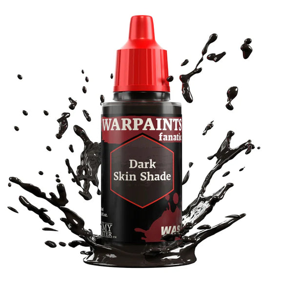 The Army Painter Warpaints Fanatic Wash: Dark Skin Shade