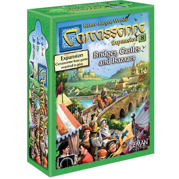 Carcassonne: Bridges, Castles & Bazaars Expansion 8