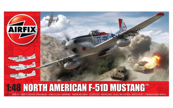 Airfix A05136 North American F-51D Mustang