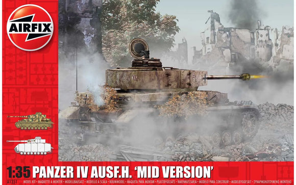 Airfix A1351 Panzer IV Ausf.H Mid Version