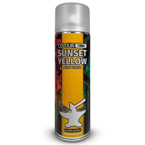 Colour Forge Sunset Yellow Spray (500ml) (Store Collection Only) I.D. Required 16+