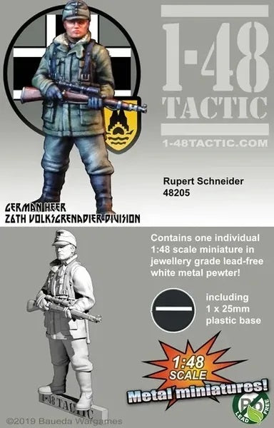 1-48 Tactic Rupert Schneider - German 26th Volksgrenadie