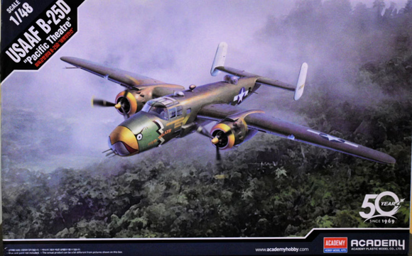 Academy Hobby Models USAAF B-25D 