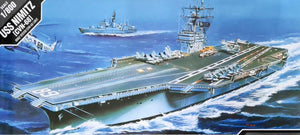 Academy Hobby Models 14213 1/800 USS Nimitz CVN-68 Aircraft Carrier Model Ship Kit