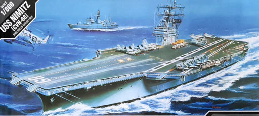 Academy Hobby Models 14213 1/800 USS Nimitz CVN-68 Aircraft Carrier Model Ship Kit
