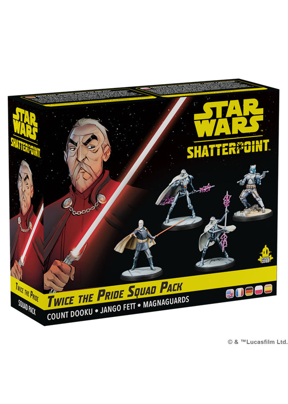 Star Wars Shatterpoint - Twice The Pride Squad Pack 20% Off