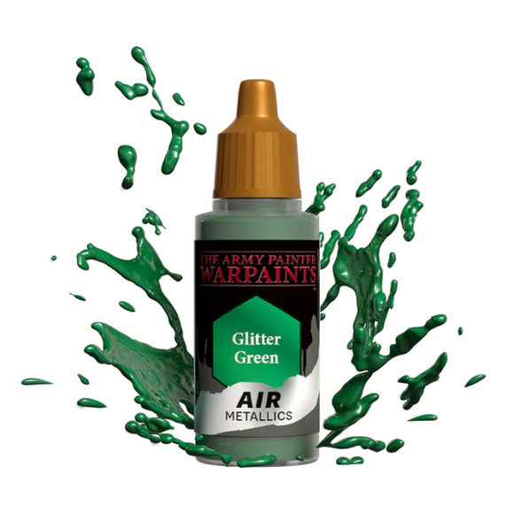 The Army Painter Air Glitter Green Metallic - 18ml