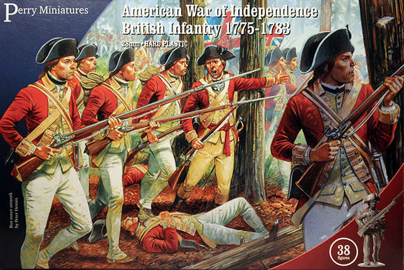 Perry Miniatures AW200 American War of Independence British Infantry 1775-1783