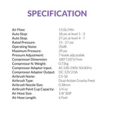 Gaahleri Ambition Series GTS-06 Serenair Mini Air Compressor