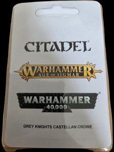 Grey Knights Castellan Crowe (Finecast) - Retired Kit