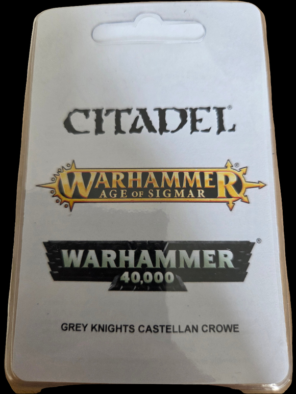Grey Knights Castellan Crowe (Finecast) - Retired Kit