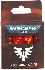 Warhammer 40k Blood Angels Dice - Discontinued