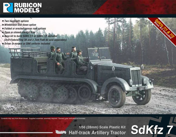 Rubicon Models 280065 - SdKfz 7 Halftrack 10% Off