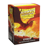Dragon Shield - Dual Matte Standard Size Sleeves 100pk - Ember