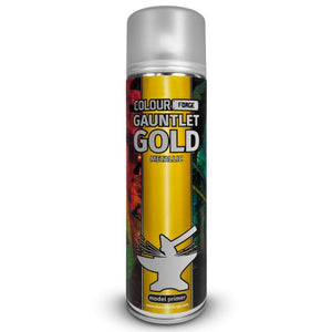 Colour Forge Gauntlet Gold Spray (500ml) (Store Collection Only) I.D. Required 16+