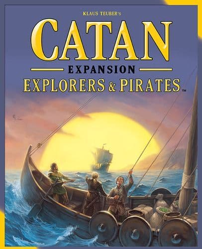 CATAN Explorers & Pirates Board Game Expansion