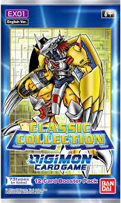 Digimon Card Game - Classic Collection EX-01 Booster PACK (12 Cards) 15% Off