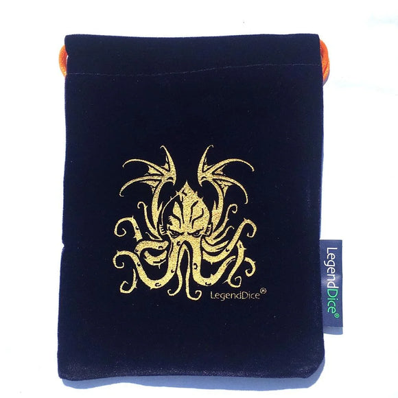 Legend Dice: Dice Bag - LG Cthulhu - Blue