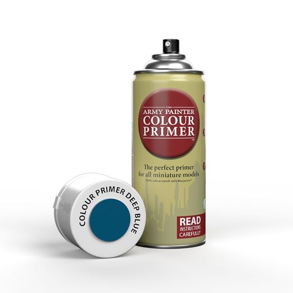 The Army Painter Colour Primer: Deep Blue Spray (Store Collection Only) I.D. Required 16+