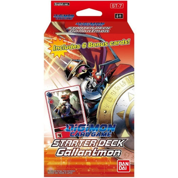 Digimon Card Game :: Starter Deck Gallantmon ST-7 - 10% Off