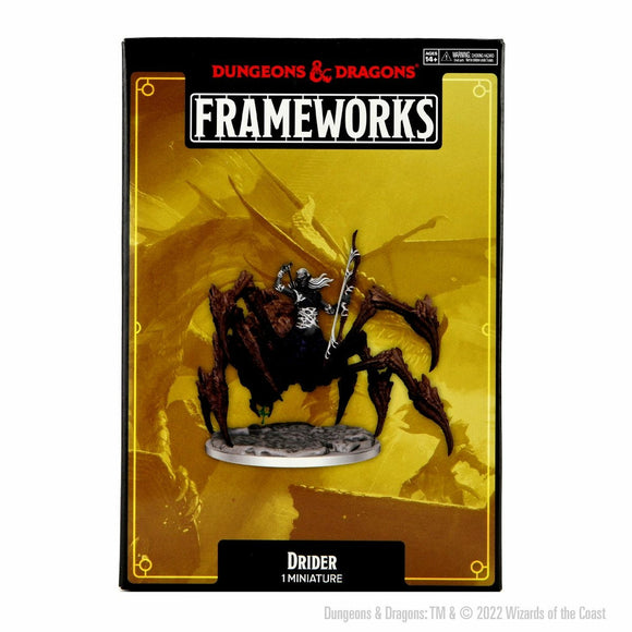 D&D Frameworks - Drider Miniature