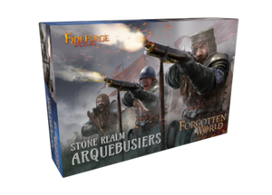 Fireforge Games Forgotten World Stone Realm Arquebusiers 28mm