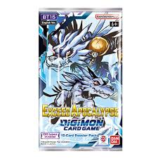 Digimon Card Game - Exceed Apocalypse Booster Pack BT15 (12 Cards) 15% Off