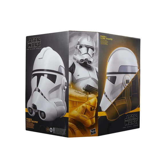 Star Wars Black Series Premium Electronic Helmet - Clone Trooper (Phase II)
