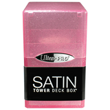 Ultra Pro Glitter Satin Tower Deck Box- Glitter Pink