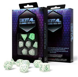 Q Workshop Digital Glowing Dice Set