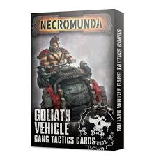 Necromunda Goliath Vehicle Gang Tactics Cards 20% Off (Applied at checkout) - Discontinued