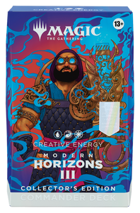 Magic The Gathering Modern Horizons 3 Commander Deck - Creative Energy Collector's Edition 25% Off