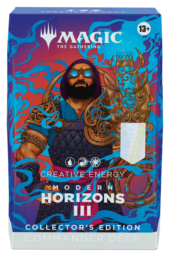 Magic The Gathering Modern Horizons 3 Commander Deck - Creative Energy Collector's Edition 25% Off