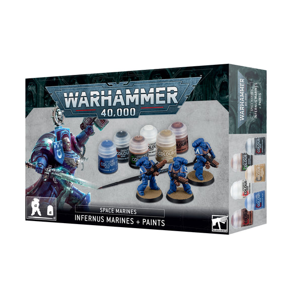 Infernus Space Marines + Paints 20% Off (Applied at checkout)