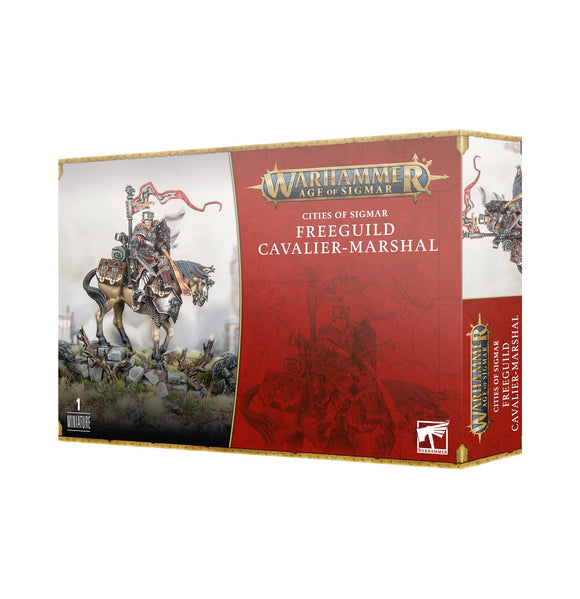 Cities of Sigmar: Freeguild Cavalier Marshal 20% Off RRP!