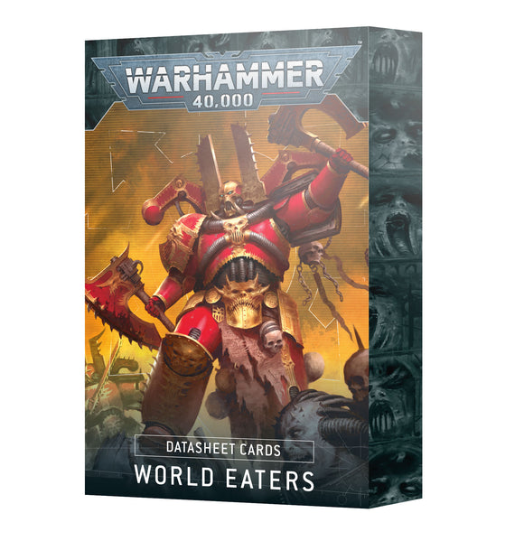 DATASHEET CARDS: WORLD EATERS (ENGLISH) 20% Off (Applied at checkout)