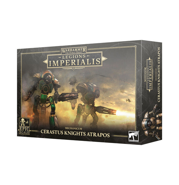 Legions Imperialis: MECHANICUM CERASTUS KNIGHTS ATRAPOS 20% Off
