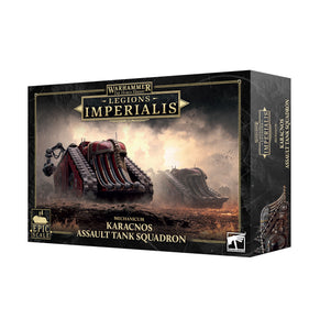 Legions Imperialis: MECHANICUM KARACNOS ASSAULT TANK SQUADRON 20% Off (Applied at checkout)