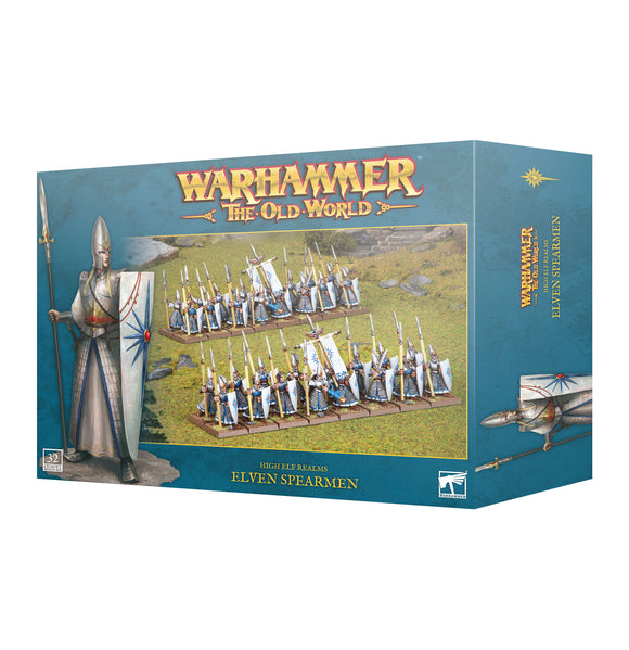 HIGH ELF REALMS: ELVEN SPEARMEN 20% Off (Applied at checkout)