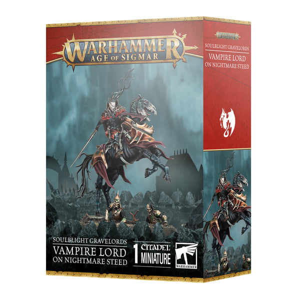 SOULBLIGHT GRAVELORDS: VAMPIRE LORD ON NIGHTMARE STEED 20% Off (Applied at checkout)
