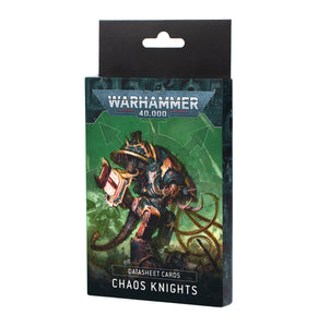 DATASHEET CARDS: CHAOS KNIGHTS (ENG) 20% Off  (Applied at checkout)