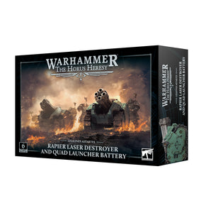 HORUS HERESY: RAPIER LASER DESTROYER & QUAD LAUNCHER BATTERY 20% Off