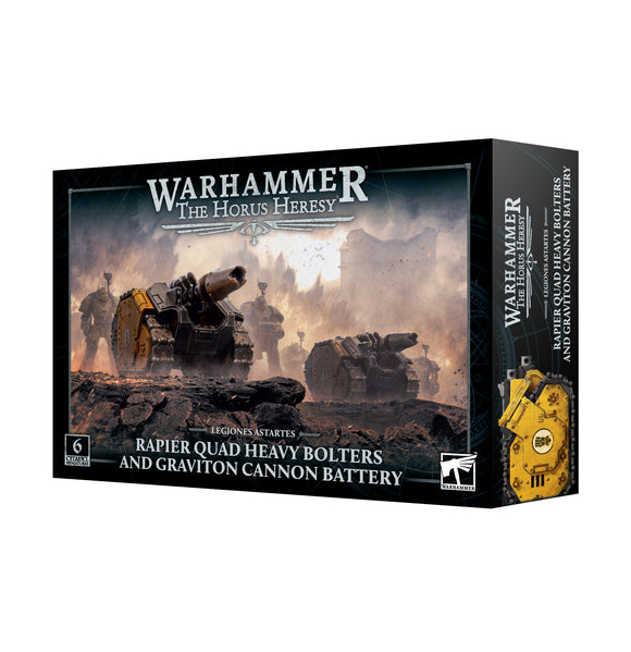L/ASTARTES: RAPIER QUAD HEAVY BOLTERS & GRAVITON CANNON BATTERY 20% Off