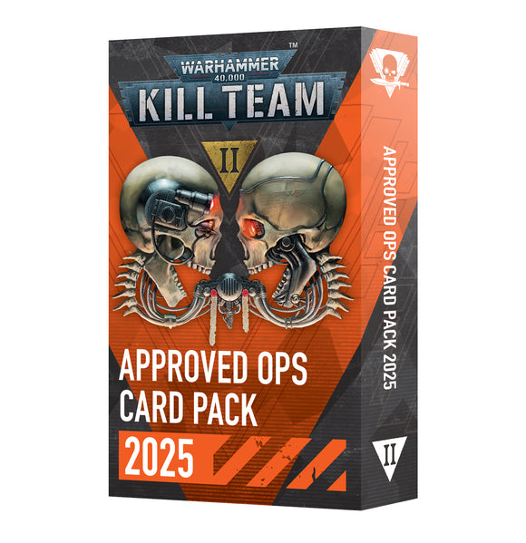 KILL TEAM: APPROVED OPS CARDS 2025 (ENG) 20% Off