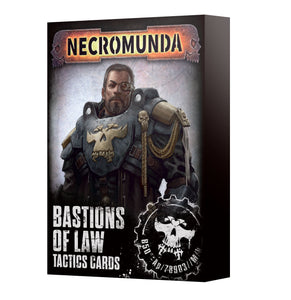 NECROMUNDA:BASTIONS OF LAW TACTICS CARDS 20% Off