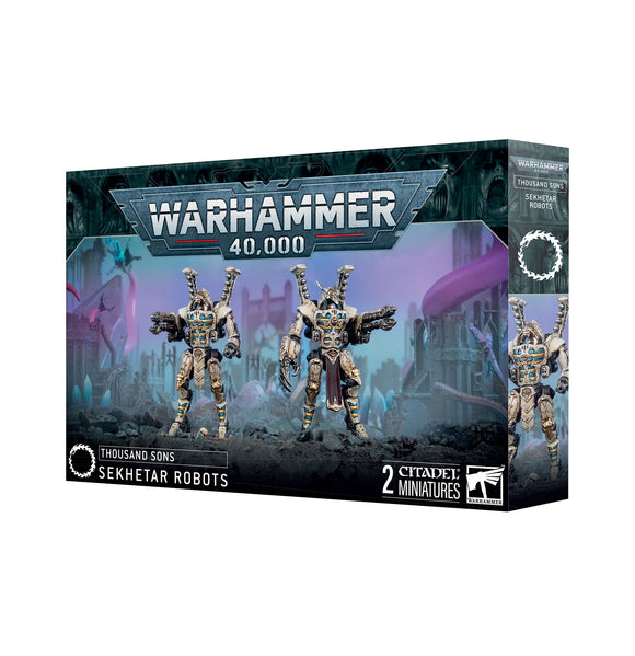 THOUSAND SONS: SEKHETAR ROBOTS 20% Off Preorder 20/09/25