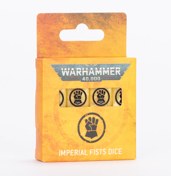 WARHAMMER 40000: IMPERIAL FISTS DICE 20% Off