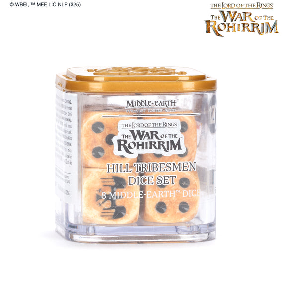 Middle-Earth Strategy Battle Game :HILL TRIBESMEN DICE SET 20% Off