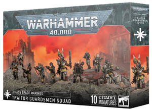 CHAOS Space MARINES: TRAITOR GUARDSMEN SQUAD 20% Off Preorder 08/11/25